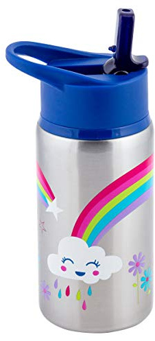Stephen Joseph SJ1175, Rainbow Stainless Steel Water Bottles