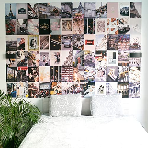 Flamingueo Fotos Pared Decoracion - 100 Fotos, Decoración Habitación Aestética, Posters para Pared, Decoración Juvenil (Paris)