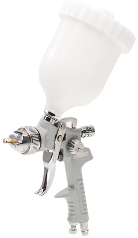 ABAC Pistola Pulverizadora de Pintura G-550F - Recipiente de Pintura 600 ml - Boquilla 1,5 mm