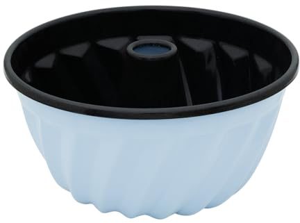 Riess, 0632-028, Gugelhupfform 24 cm, BACKEMAILLE blå, L BH 25 x 25 x 13,7 cm, vikt! 0,839 kg, volym 3,6 l