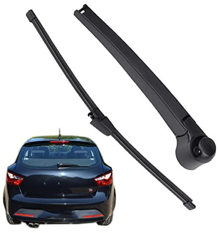 Scheibenwischer Für Auto Scheiben Wiper Blades Für Ibiza 2012-2017 Wischerblatt Vorne Wischblätter Gummi Windshield Wipers 600mm+400mm fit Schieberegler,Rear Window Wiper 330mm+Wiper arm