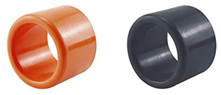 ZYWUOY 2 soportes de goma para caña de pescar, protector de inserción para barco marino, yate, accesorios de pesca, herramientas de pesca