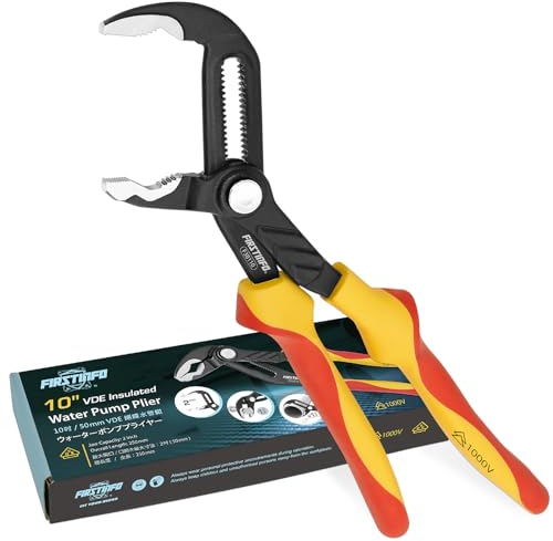 FIRSTINFO F38110 | Pinza per dell'acqua VDE | 1000 V | 25,4 cm