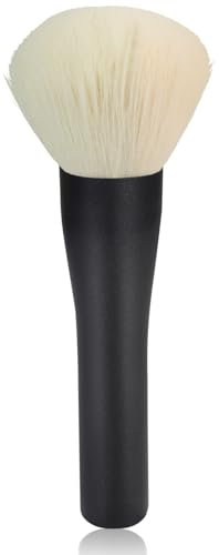 HEYMKGO Pinceau de maquillage en poudre – Pinceau à poudre pour le visage pour fixer la poudre, bronzer, blush, estomper, polir, sculpter – Grands pinceaux kabuki moelleux avec poils synthétiques pour