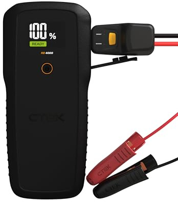CTEK RB 4000 Portabel Starthjälp – 4000A Batteritoppström, Booster för 12V-batterier i Diesel- och Bensinfordon