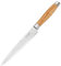 Le Creuset Carving knife 20 cm olive wood handle, 98000420000200, Brown Or Silver