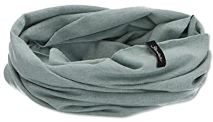 Sterntaler OCS Multifunktionstuch melange - softer Unisex Baby und Kinder Schlauchschal aus Singlejersey - variabel tragbar als Mütze, Stirnband, Schalmütze, Halstuch oder Bandana - steingrün, Größe 1