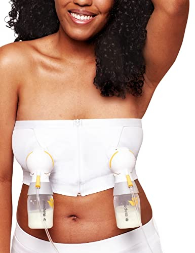 Medela Hands-free Pumping Bustier White L
