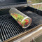 Cestello Rotante per Barbecue in Acciaio Inossidabile BBQ Cestello per Griglia, Cestello per Cylinder Barbecue per Camping Grigliare Verdure Patatine Fritte Pesce