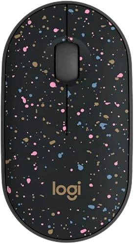 Logitech 910-007281 M340 Design Collection Wireless Mouse - Speckles (Renewed)