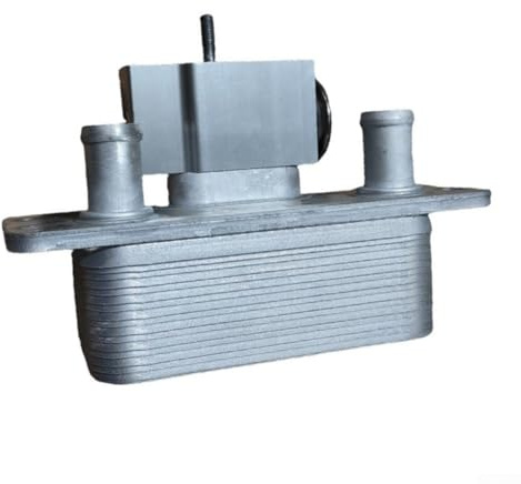 Yhenlovtt Refrigerante de batería HVB Chiller Metal Direct Reemplazo 1007476-00-E Compatible para Tesla Model S 2012-2016 Sistema de carga y arranque Bandeja de batería
