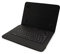 Hülle inkl. deutscher QWERTZ Tastatur für Samsung Galaxy Tab A 10.1 (2016) mit Standfunktion in SCHWARZ [passend für Modell SM-T580, SM-T585]