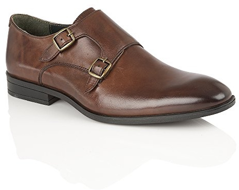 Silver Street London Bourne, Mocassini con Fibbia Uomo, Marrone, 47 EU