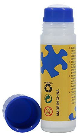 Anloximt Colle à Puzzle Transparente avec tête d'éponge Colle à Puzzle Transparente Colle à Puzzle à séchage RapiColle à Puzzle pour 1000 pièces