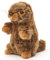 Uni-Toys - Murmeltier mit pfeifender Stimme, stehend - 17 cm (Höhe) - Plüsch-Mankei - Plüschtier, Kuscheltier