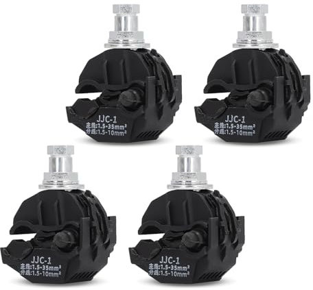 Connecteur de Perçage D'isolation 5 Pièces, Pince de Perçage sans Pelage 1KV, Séparateur de Câble Haute Basse Tension, Pince de Fil de Perforation D'isolation de Fil Incassable