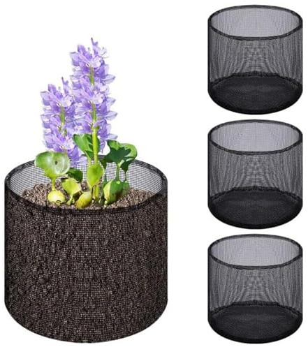 Generico per Coltivazione | Vaso Traspirante Per Piante Acquatiche,Set di 4 Sacchetti da Giardino con Tessuto Traspirante per Coltivazione Pomodori e Piante