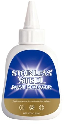 Dérouillant pour Métaux - Nettoyant Pour Métal 100 Grammes | Enlève la Ternissure - pour Ustensiles de Cuisine Électroménagers Pièces Automobiles Meubles d'Extérieur Robinetterie Outils de Jardin