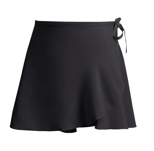 Balettkjol i chiffong med omlott, Chiffongbalett Tutu Tie Up Wrap-kjolar for kvinnor Flerfärgad storlek SL