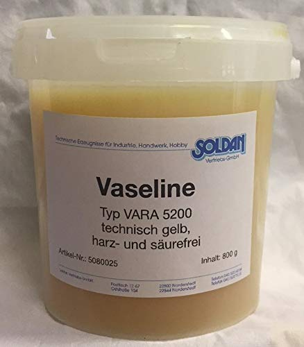 Soldan Vaseline Typ 5200 technisch 800g Schmiermittel Korrosionsschutz Universalfett