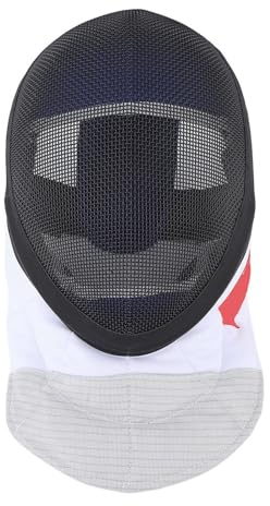 Okuyonic Máscara de Entrenador de Esgrima, Forro Impermeable Casco Ligero y Duradero con Acabado Antideslumbrante, Cómodo para Entrenamiento Diario y Competición (M)