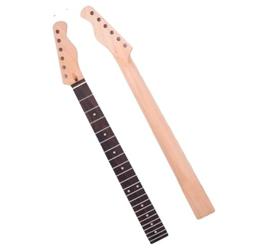 gör-det-själv gitarrhals För TL Gitarrhals Canadian Maple Matt Rosewood Gitarrhals White Tone Dot 22 Band