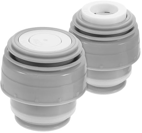 DECHOUS Insulated Cup Lid Replacement 2 Pack for Cups Leakproof Stopper for Travel Mugs 500ml-1200ml Thermal Flask Lid