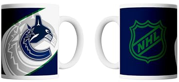 NHL Vancouver Canucks Kaffeebecher Kaffeetasse Tasse 11oz 330ml Shadow