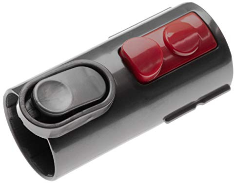vhbw Staubsauger Adapter kompatibel mit Dyson DC32, DC33c, DC36, DC37 (Alt auf Modern) - grau/rot