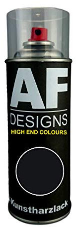 Alex Flittner Designs Plástico Revestimiento Pintura en Espray Laca Colorida Lata de Aerosol compatible con Hatz Faros Negro = T16 Maquinaria Agrícola Máquina de la Construcción