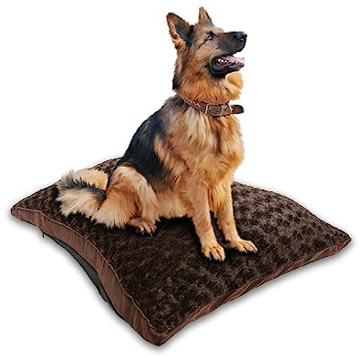 Rohi Super Soft Extra Large Dog Crate Bed (78cm x 120cm x 5cm) – Fluffy Pet Bed All Season – Anti-Slip Pet Dog Beds – Machine Wash & Dryer Friendly (Extra Large | 78cm x 120cm, Spiral Brown)