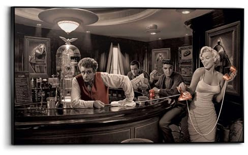 REINDERS Gerahmtes Bild, Java Dreams, Hobbyraum, Bilder, Wanddeko, Room Decor, MDF, Braun, 70 x 118