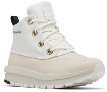 Columbia Moritza Shield, Stivali da neve Donna, Sea Salt/Black , 40 EU
