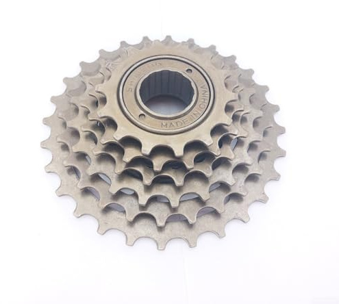 Rotation efficace de la chaîne, roue libre de vélo à 6 vitesses, cassette à visser 14 28 dents