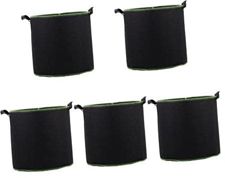 Happyyami 5 Pezzi Di Sacchetti in Tessuto Non Tessuto Per La Coltivazione Di Ortaggi Allaperto