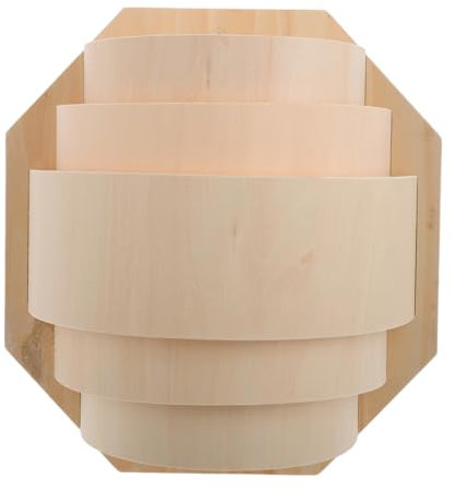 Mipcase Paralume in Legno Per Lampada Da Sauna Accessorio Protettivo Resistente Al Calore Arredamento Per Sauna Copertura Per Luce