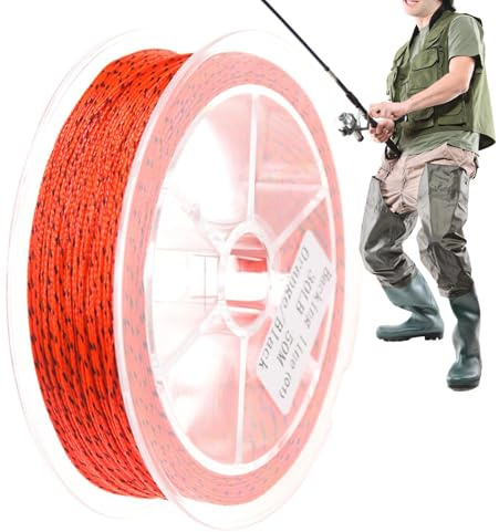 Fluggruva backlina, 20 lb/30 lb monofilament med låg friktion för öring – backing för flugfiske | för sötvatten saltvatten utomhus sport nybörjare fiske camping vandring lax
