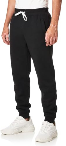 Southpole mäns aktiv basic joggingbyxor fleece joggingbyxor | Joggingbyxor av borstad fleece med elastisk dragsko i midjan, ribbade muddar, sido- och bakfickor för