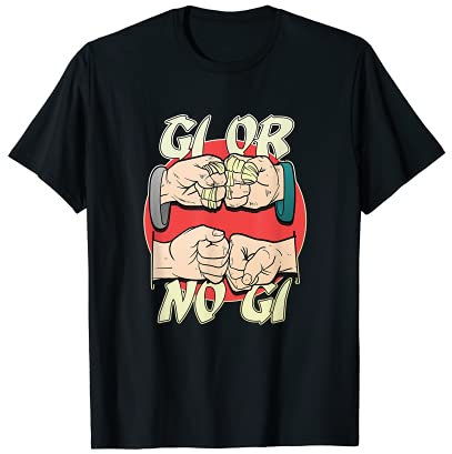 Gi or NoGi - Brazilian Jiu-Jitsu, BJJ und Grappling T-Shirt