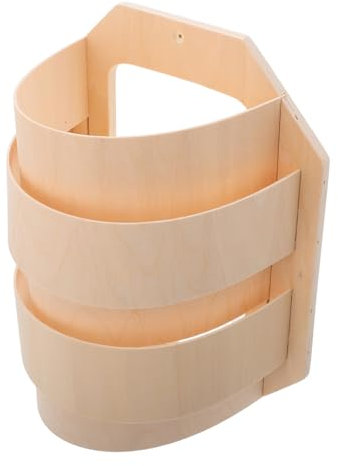 KICHOUSE Lámpara De Sauna Protector Sauna Room Lamm Supply Sauna Room Wood Shade Shade Sauna Room Smwade De Lámpara De Madera