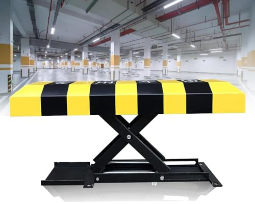 Blocco automatico di parcheggio con telecomando, con allarme, barriera antifurto per veicoli per vialetto e posto auto coperto di sicurezza