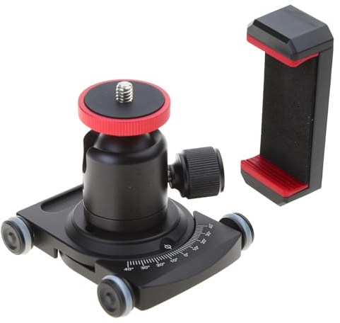 Carrello Con Dispositivo Scorrimento Per Fotocamera Testa A E Morsetto Pattinatore Manuale Da Tavolo A 4 Ruote A Per Piano Camma Mirrorless