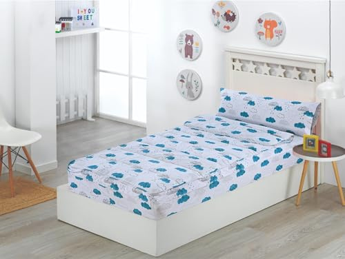 Sibiles Saco Nórdico Ajsutable con Cremallera - Relleno Incluido - Cama 90 y Cama 105 - OekoTex Color Color H Talla Cama 90