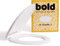 Bold O-Form Toilettendeckel mit Absenkautomatik - Klobdeckel mit Softclose - WC-Sitz - bruchsicher - Klobrille - Abnehmbar - kein knallen – weiß
