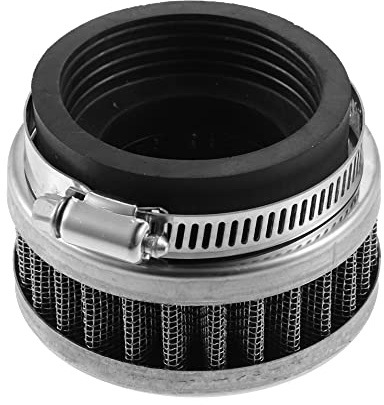 X AUTOHAUX Universal 48-50mm Air Filter Cleaner Round Tapered for Motorcycle