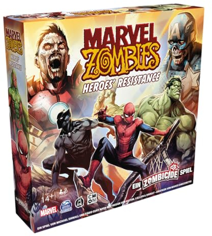 CMON, Marvel Zombies: Heroes‘ Resistance – Ein Zombicide-Spiel, Kennerspiel, Dungeon Crawler, 1-4 Spieler, Ab 14+ Jahren, 60 Minuten, Deutsch