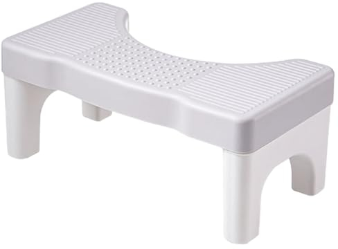 Toilettenhocker Badhocker Tragbarer Toilet Stool Badezimmer Assistenz Wc Hocker für zu Hause Badezimmermöbel Fußbank Pedal