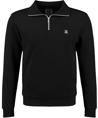 Key Largo Klnick Troyer Maglia di Tuta, Nero (1100), M Uomo