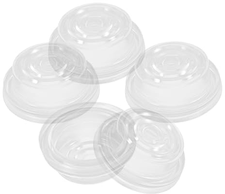 ibasenice Accessori per Pompa per Seno Elettrica in Silicone 4 Pezzi, Sicuri e Resistenti alla Deformazione, per Uso Domestico e Centri di Maternità