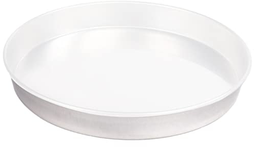 Silicon-Tech Bandeja de horno circular de aluminio | Con recubrimiento antiadherente CERAMICFOOD| Profesional| Para patatas, asado y pizza